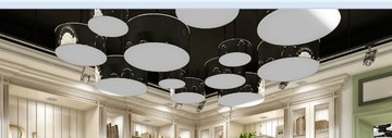 架子鼓创意个性LED酒店大堂工程灯 别墅前台 三头吊灯铁 定制做