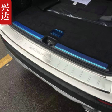2016款梅赛德斯奔驰GLC专用不锈钢后备箱踏板 BENZ GLC外置后护板
