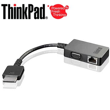 Thinkpad 2016款X1Carbon onelink 转VGA/RJ45 转接线 4X90J31060