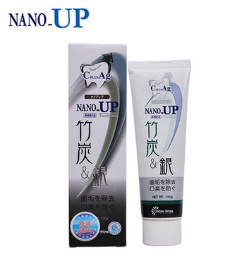 韩国牙膏进口NANO-UP(纳弗拉)纳米竹炭牙膏