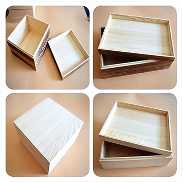 包邮 长方形木盒 正方形木盒 大号礼品盒 实木盒子 木盒定制定做