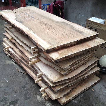 整木大板原木木材木板咖啡馆家具吧台面定制木料木桌面书桌办公桌
