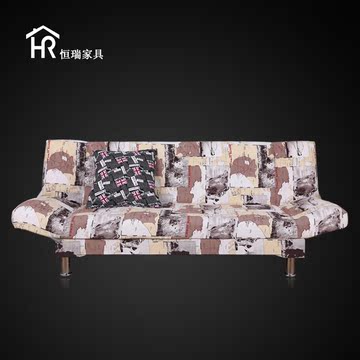 简易单人沙发布艺双人三人沙发懒人沙发小户型宜家折叠沙发床1.2