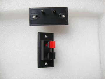 2位功放音箱线接线夹子 插座接线盒接线板接线柱接线端子