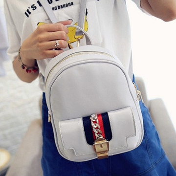 夏季新款韩版小包时尚纯色学院风包包旅行包简约女士包包