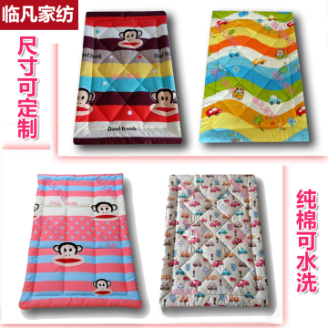 定做幼儿园纯棉可洗婴幼儿童小垫子小褥子垫被生理期褥子床垫包邮
