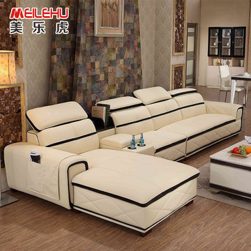 真皮沙发头层牛皮 小户型组合皮艺沙发简约进口现代客厅 皮沙发