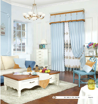 现代简约卧室客厅半遮光窗帘上海免费带样上门测量设计安装窗帘
