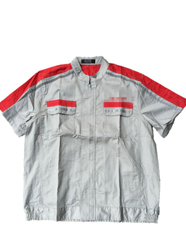 一汽丰田汽车4S店夏季专用工装短袖售后前台维修车间工作服套装