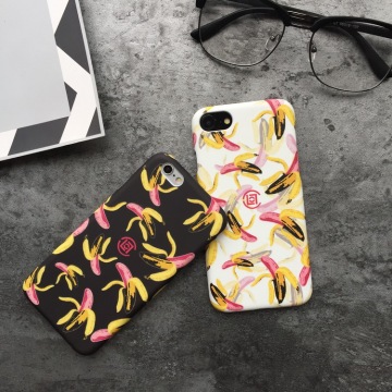 网红苹果7手机壳 clot香蕉iphone6s plus潮牌陈冠希同款磨砂浮雕
