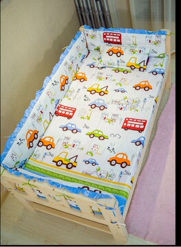 定做床围纯棉婴儿床围婴儿床品套件宝宝床围夏季全棉儿童床床围
